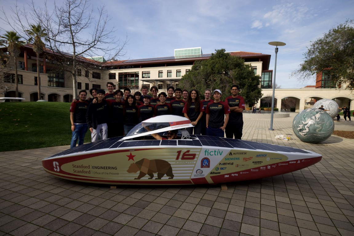 Stanford Solar Car Project Team Photo