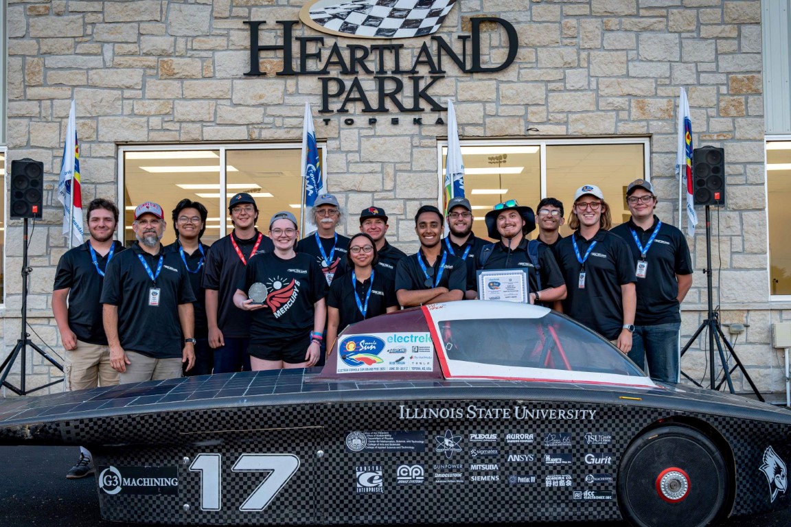 Solar Car Team, Illinois State University Team Photo